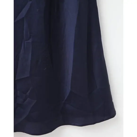 Fame & Partners Francois Blue Satin Gown
